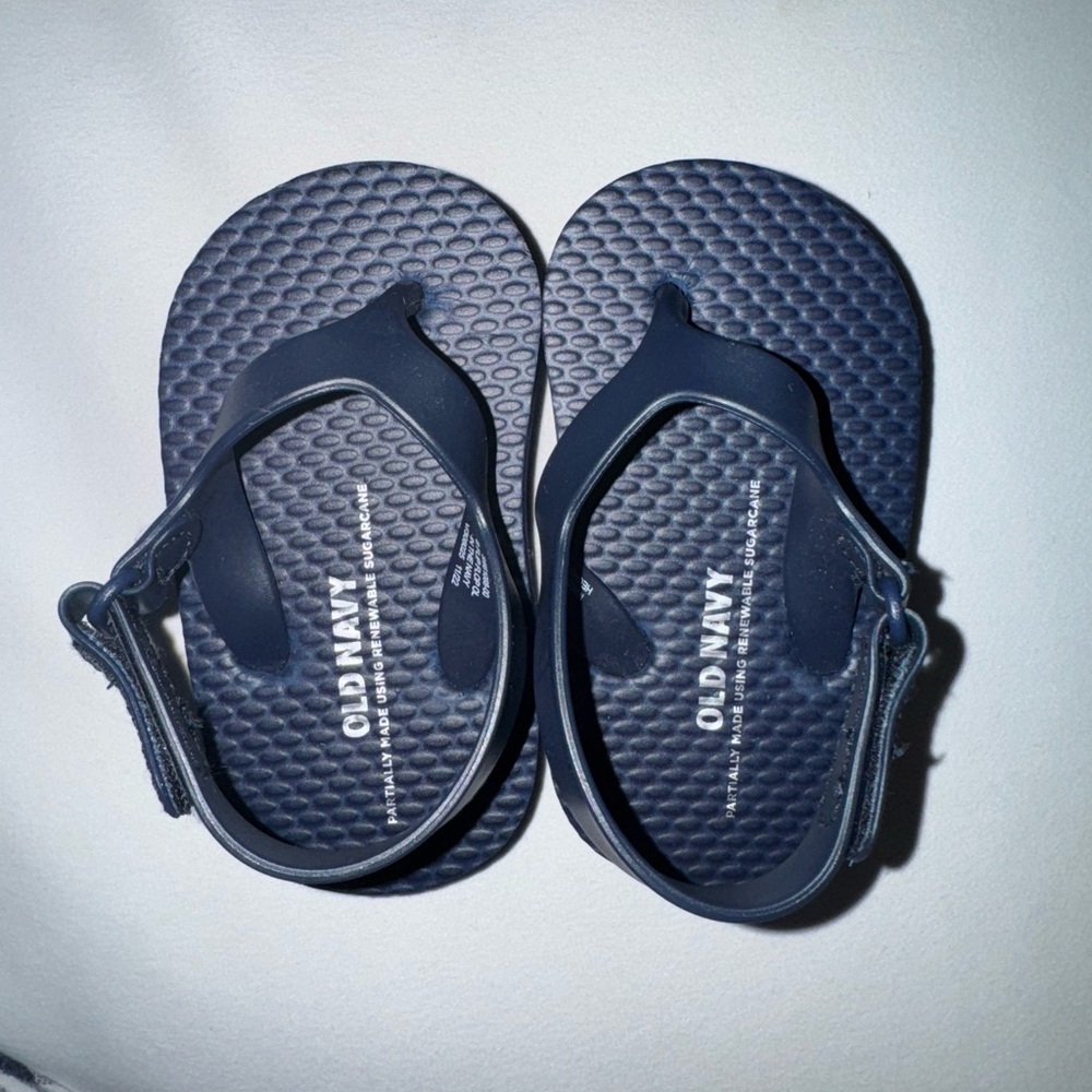 Old Navy Navy Blue Flip Flops
